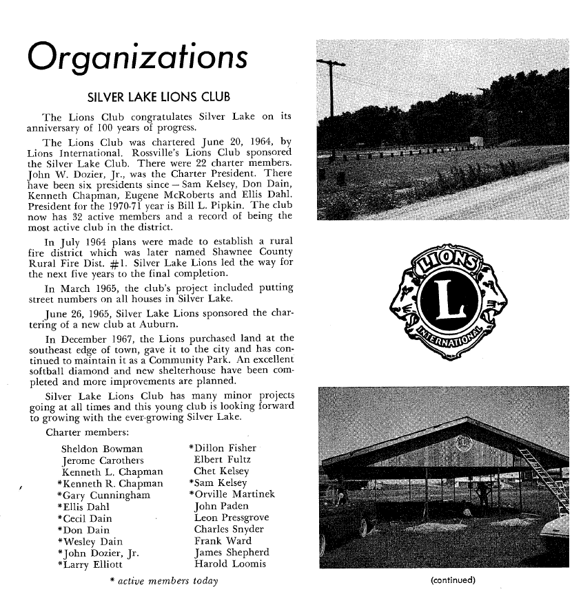 Silver Lake News Image